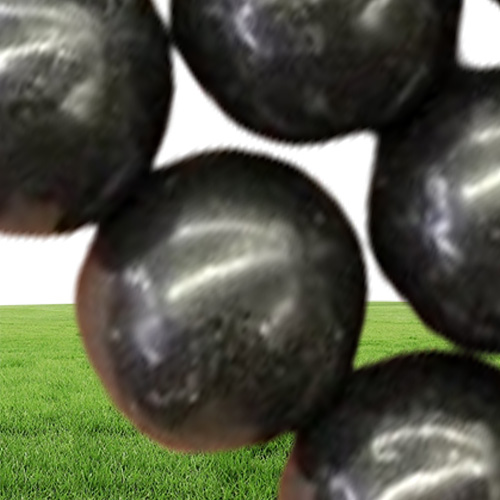 16inch rare Natural Shungite set whole round natural beads 6mm 8mm 10mm 12mm for shungite braceletnecklaceearrings