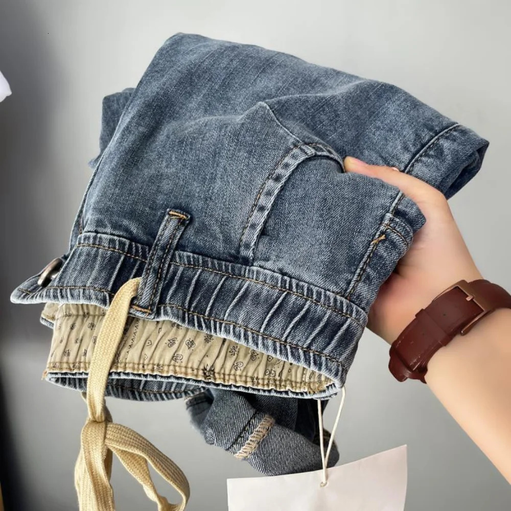 Men's Jeans Men's Jeans Men's Slim Small Feet Long Pants Versatile Stretch Men's Casual Wear pantalones hombre men clothing cargo 
