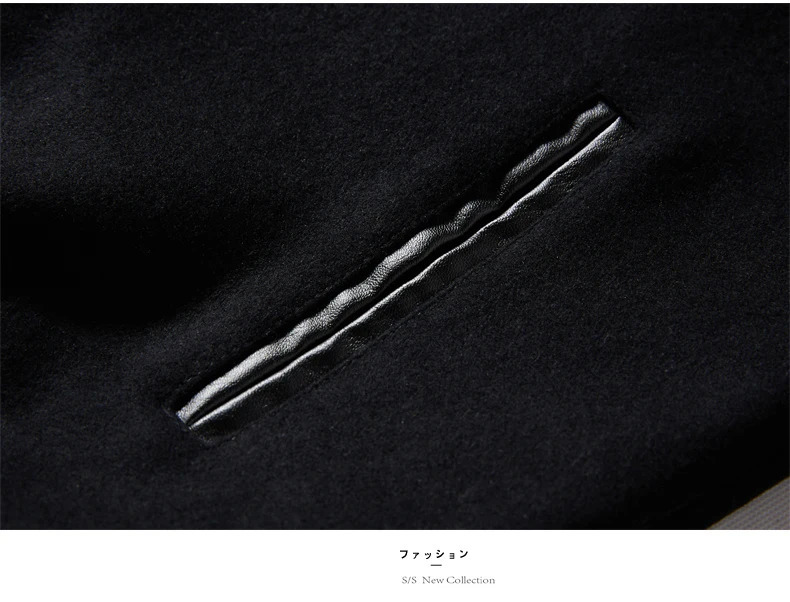 Men s Jackets LUKER CMSS Autumn Winter Men Jacket Fashion Cotton Padded Outwear Male Stand Collar Patchwork Single Breasted Coat 812 231208