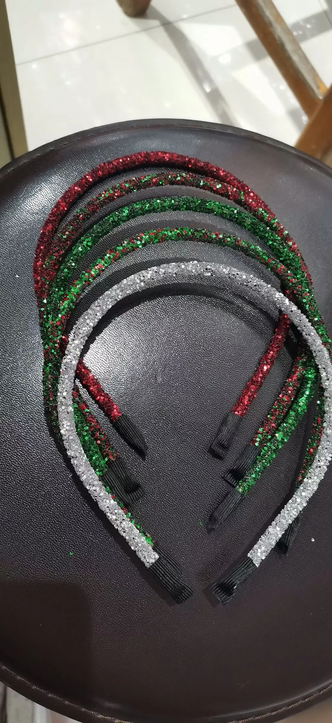 Headbands 50pclot Hair Accessories y Glitter Hairband For Girl Women Girls Headband Candy Color Hairbands 231207