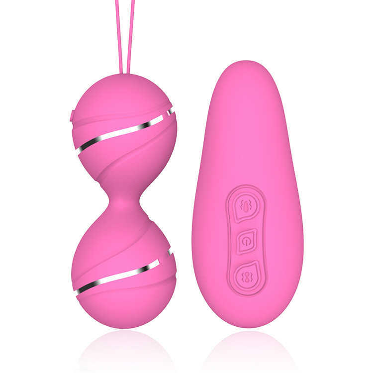 Vibrators Jumping Egg Wireless Remote Control Exercise Ball 10 Frequency Women Masturbation Device Adult Fun