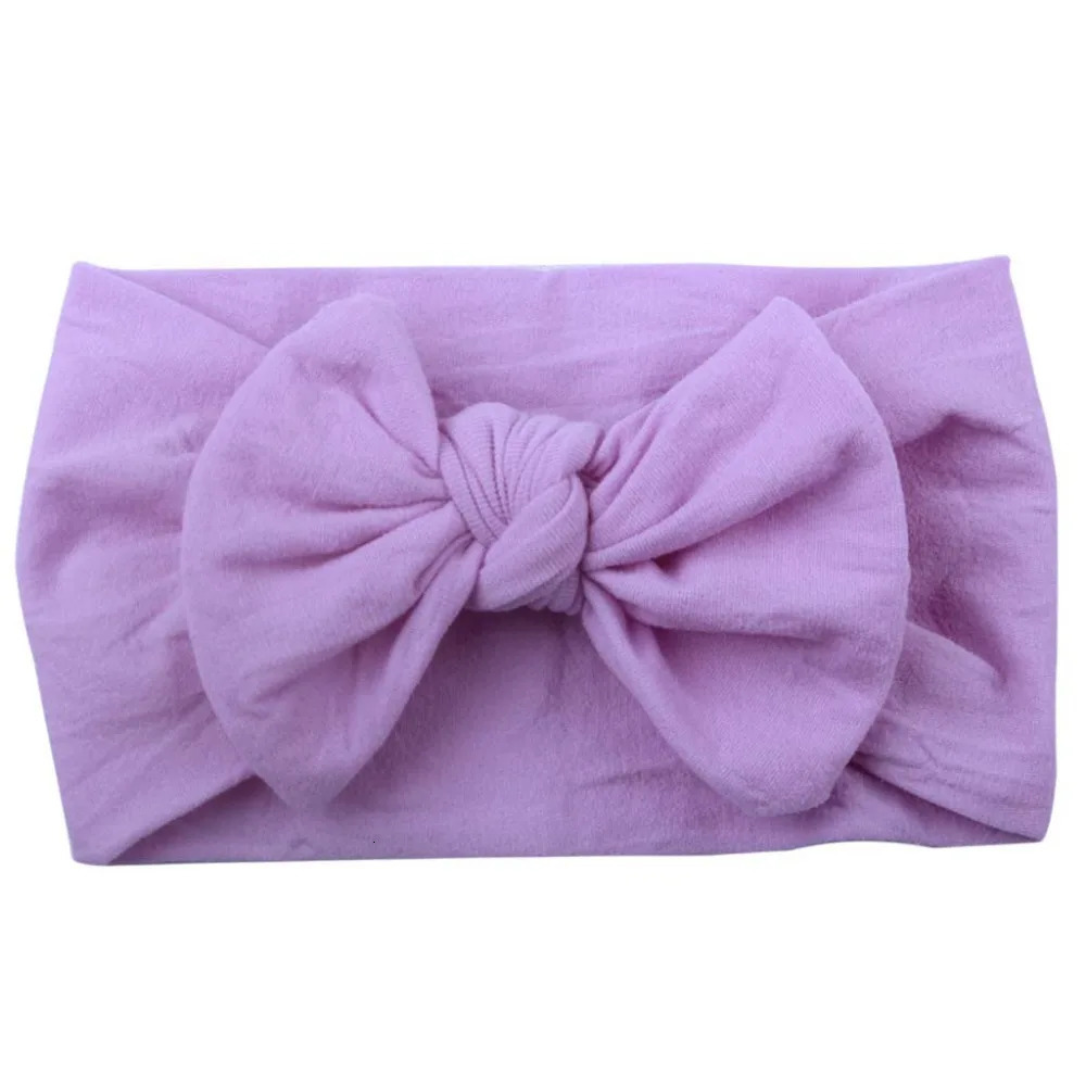 Headbands 12 Colors Super Stretchy Soft Knot Baby Girl with Hair Bows Head Wrap For born Girls Infant Toddlers Kids 231207