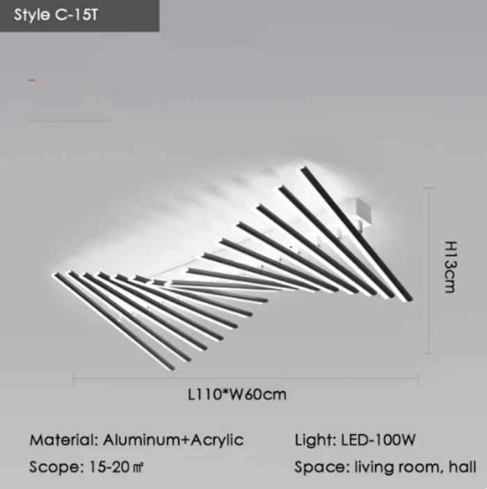 Modern LED Ceiling Chandeliers for Dining Room Nordic Livingroom Kitchen Bedroom Loft Pendant Light Fixtures Lustre Hanging Lamp