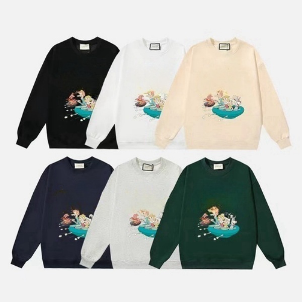Letters Pattern Long Sleeve Hoodies Sweatshirt Fashion Clothing Size S-XL