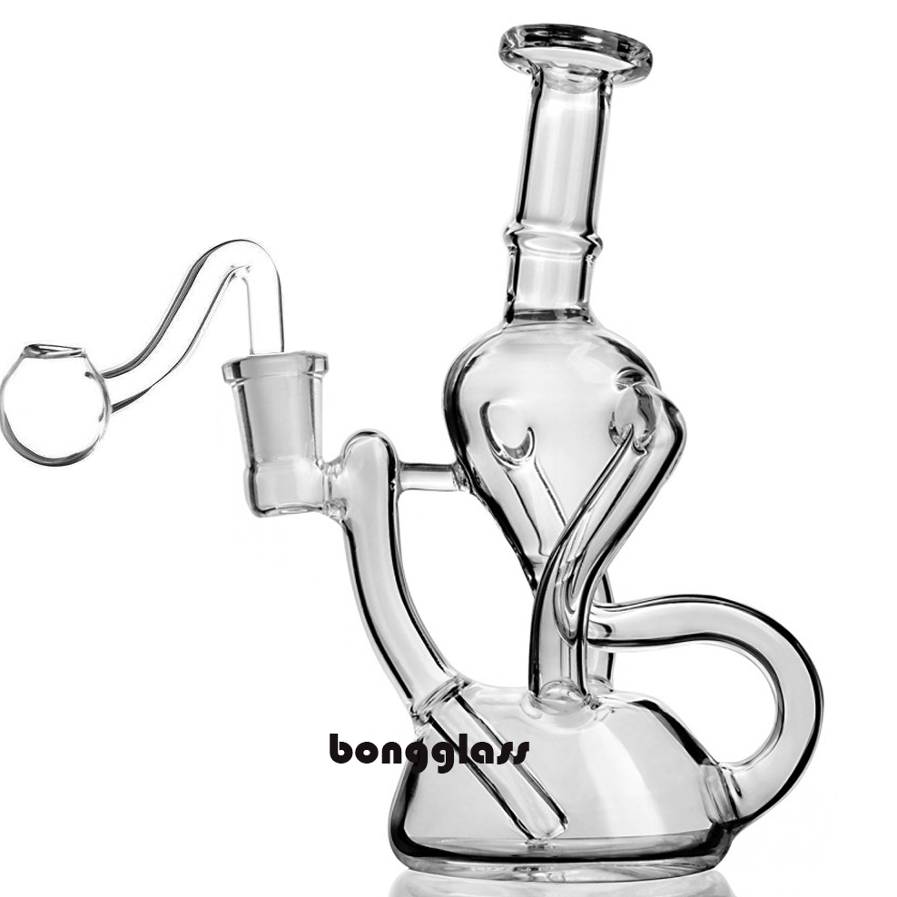 Beaker Dab Rigs Thick Glass Water Bongs Hookahs Dabber Chicha Smoke Pipe Unique Bong with 14mm Banger