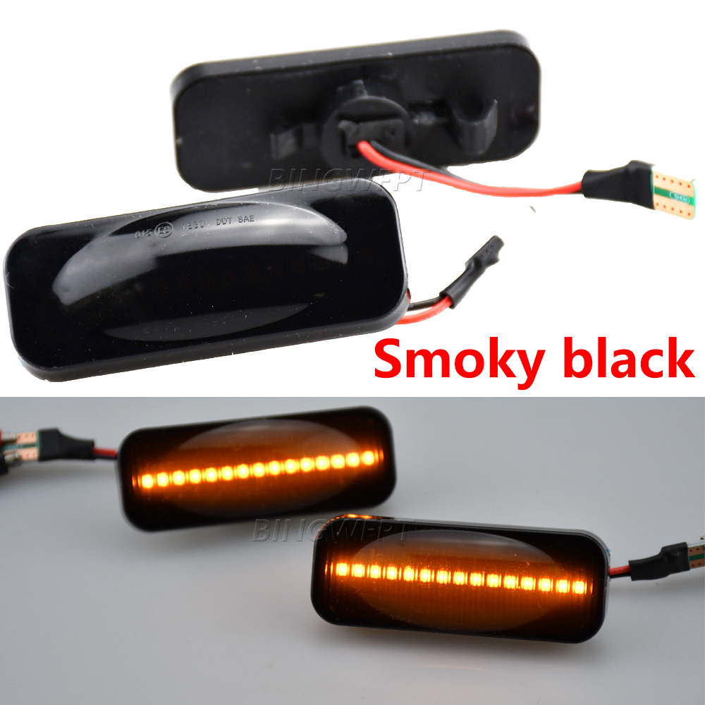 1 Set For Opel Omega B Stufenheck Caravan 1994-2003 Led Dynamic Turn Signal Light Side Fender Marker Sequential Blinker