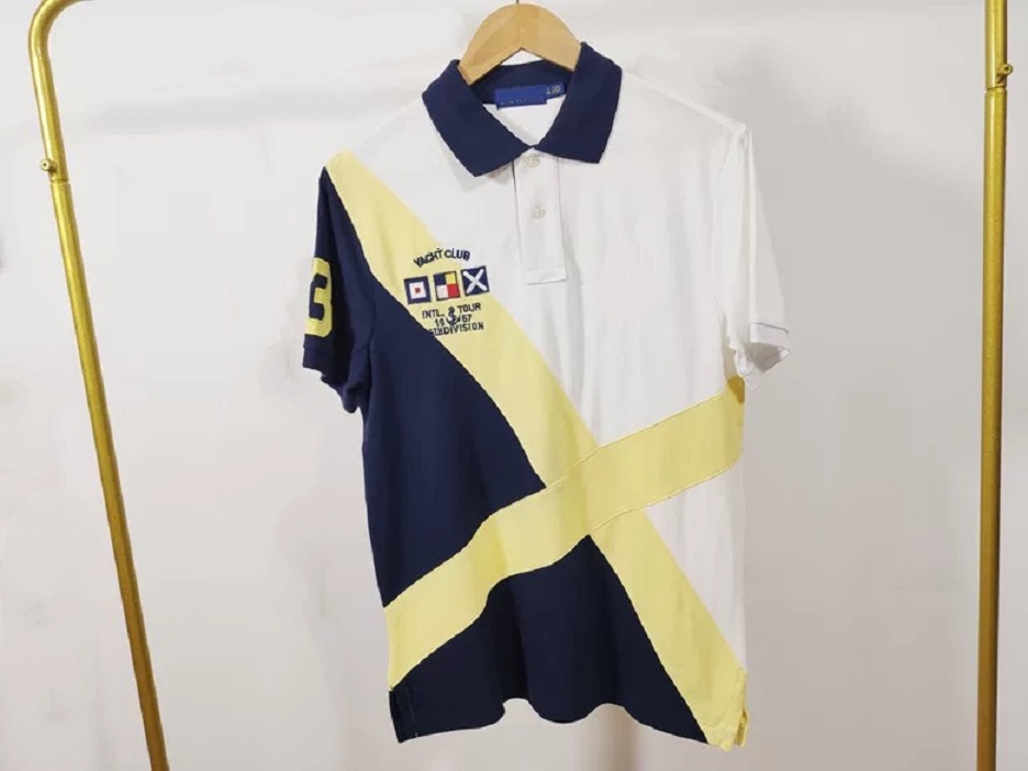 2025S Men's designer T-shirt casual color matching with 100% pure cotton men's short sleeved T-shirt new style S-XXL Asian size