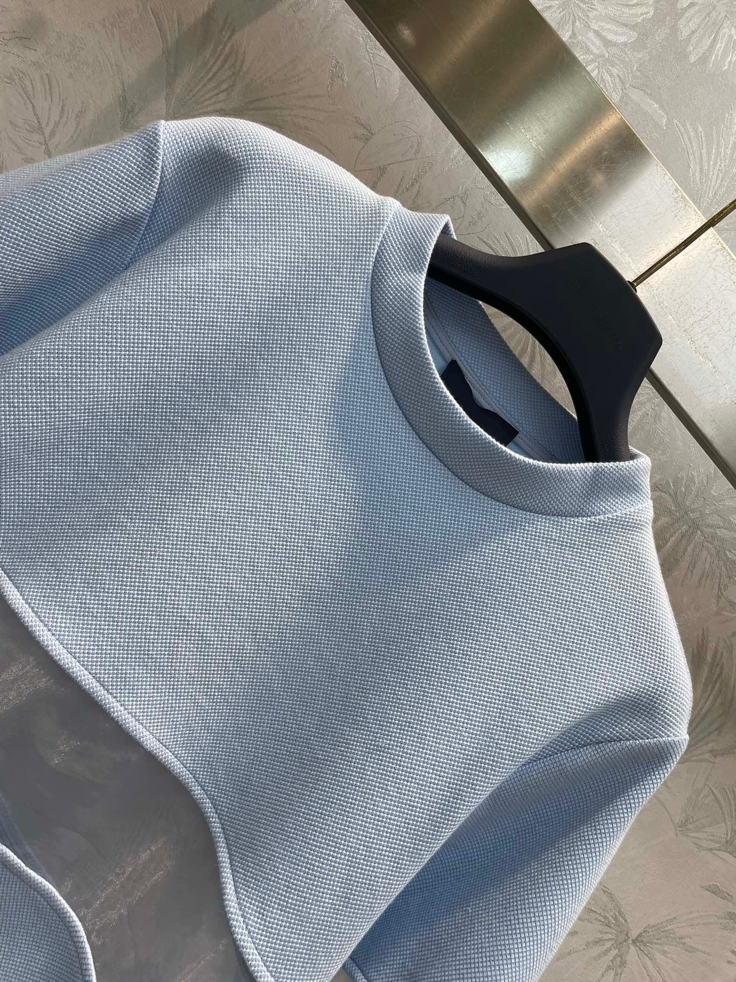 Women's Colour Casual Translucent Patchwork Loose Lantern Sleeve Tops