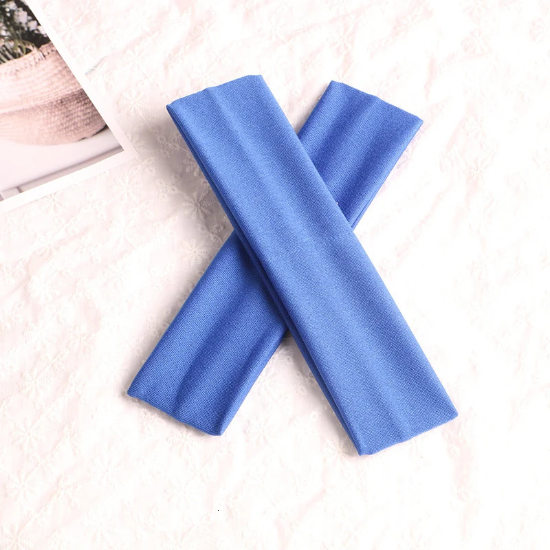 Headbands 25pcslot Fashion Sport Yoga Headband Wide Elastic Hair Bands Running Fitness Headwear Women Turban Head Warp Hairband Sweatband 231207