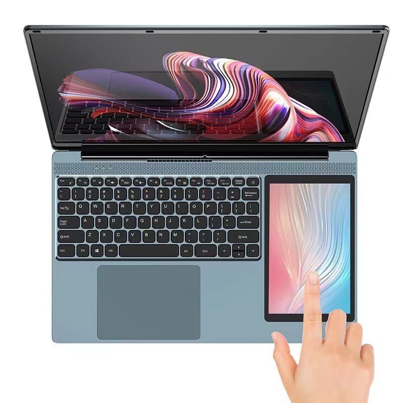 small 7inch dualscreen laptop ultrathin business office online class bingewatching essential artifact lightweight hd highend