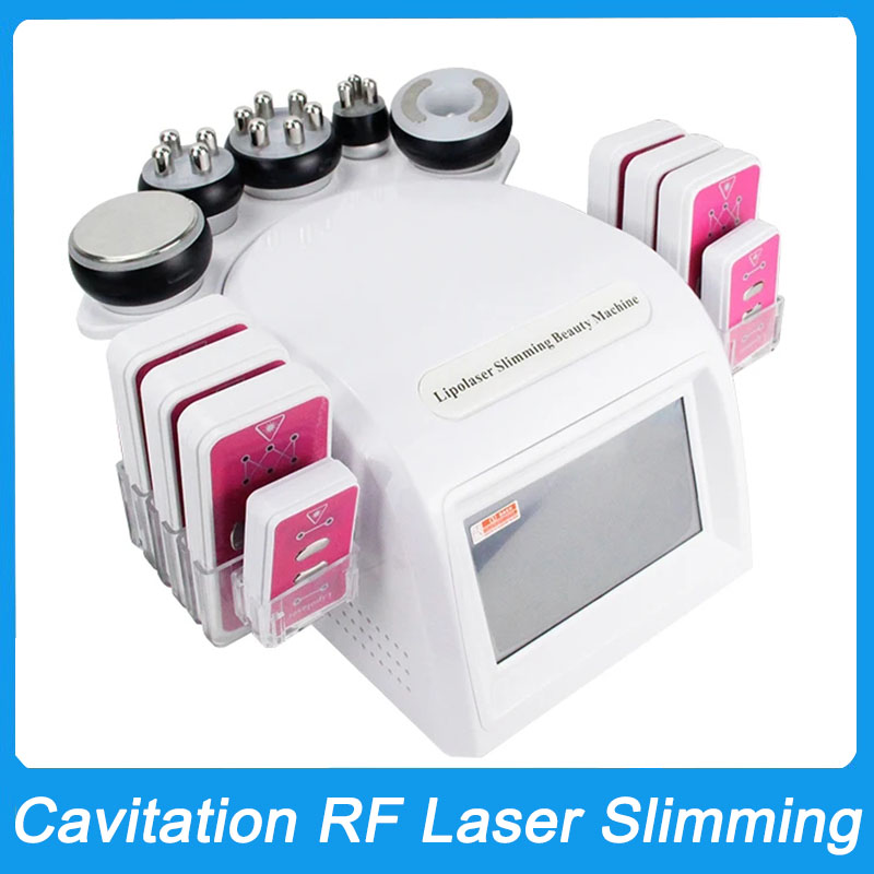 High Quality Body Shaping Sculpting Body Beauty Vacuum Cavitation RF Slimming Machine lipolaser Radio Frequency Skin Tightening Face Lifting Anti Wrin