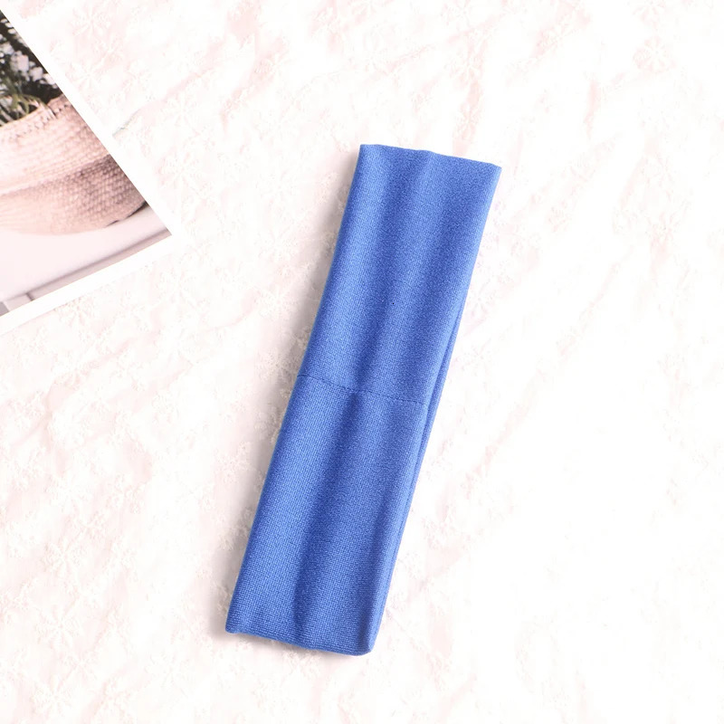 Headbands 25pcslot Fashion Sport Yoga Headband Wide Elastic Hair Bands Running Fitness Headwear Women Turban Head Warp Hairband Sweatband 231207