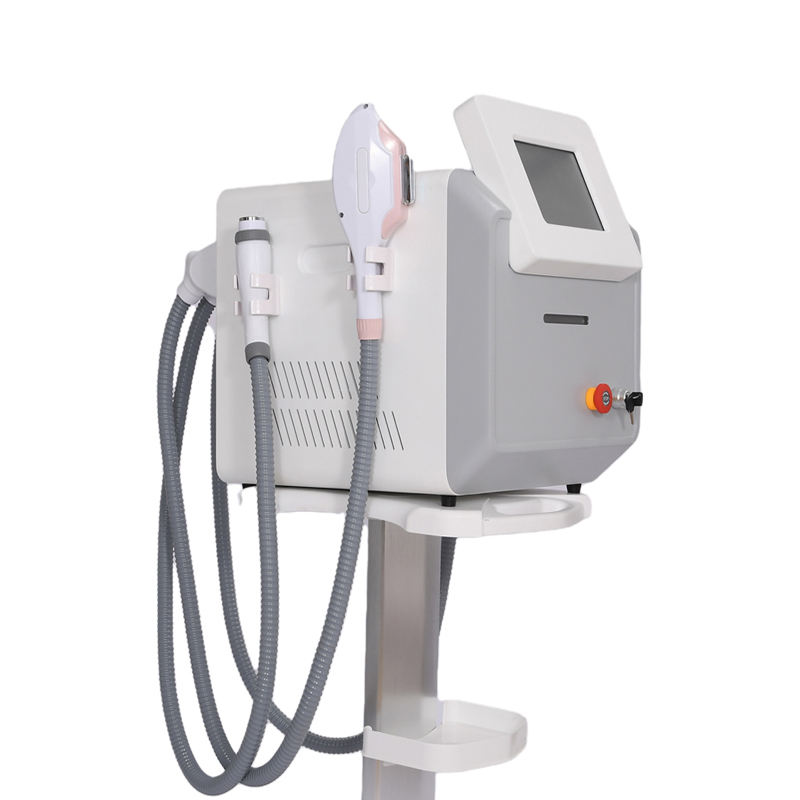 New Arrival Desktop 3 in 1 OPT IPL Hair Removal Nd Yag Pico Tattoo Washing RF Skin Tightening Whitening E Light Anti-aging Wrinkle Remover Device