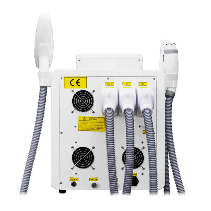 New Arrival Desktop 3 in 1 OPT IPL Hair Removal Nd Yag Pico Tattoo Washing RF Skin Tightening Whitening E Light Anti-aging Wrinkle Remover Device