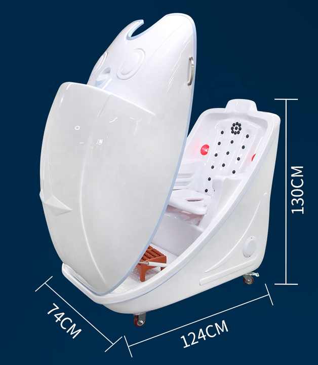 Sauna Spa Capsule Ozone And Oxygen Therapy Spa Capsule Slimming Machine For Home Use