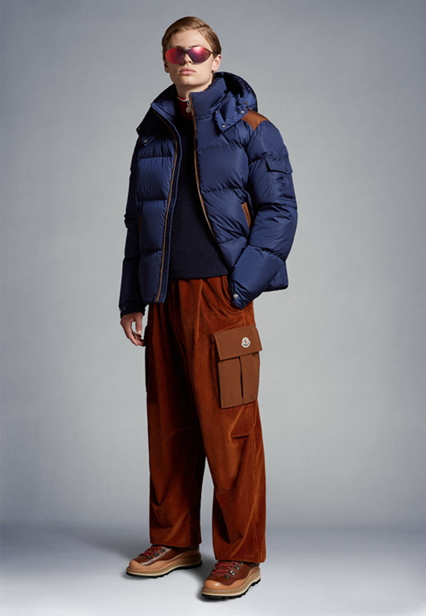 2023 Autumn Winter Men's White Duck Down Parkas Jackets Stand Collar Zipper Striped Man's Slim Short Coats MKM036