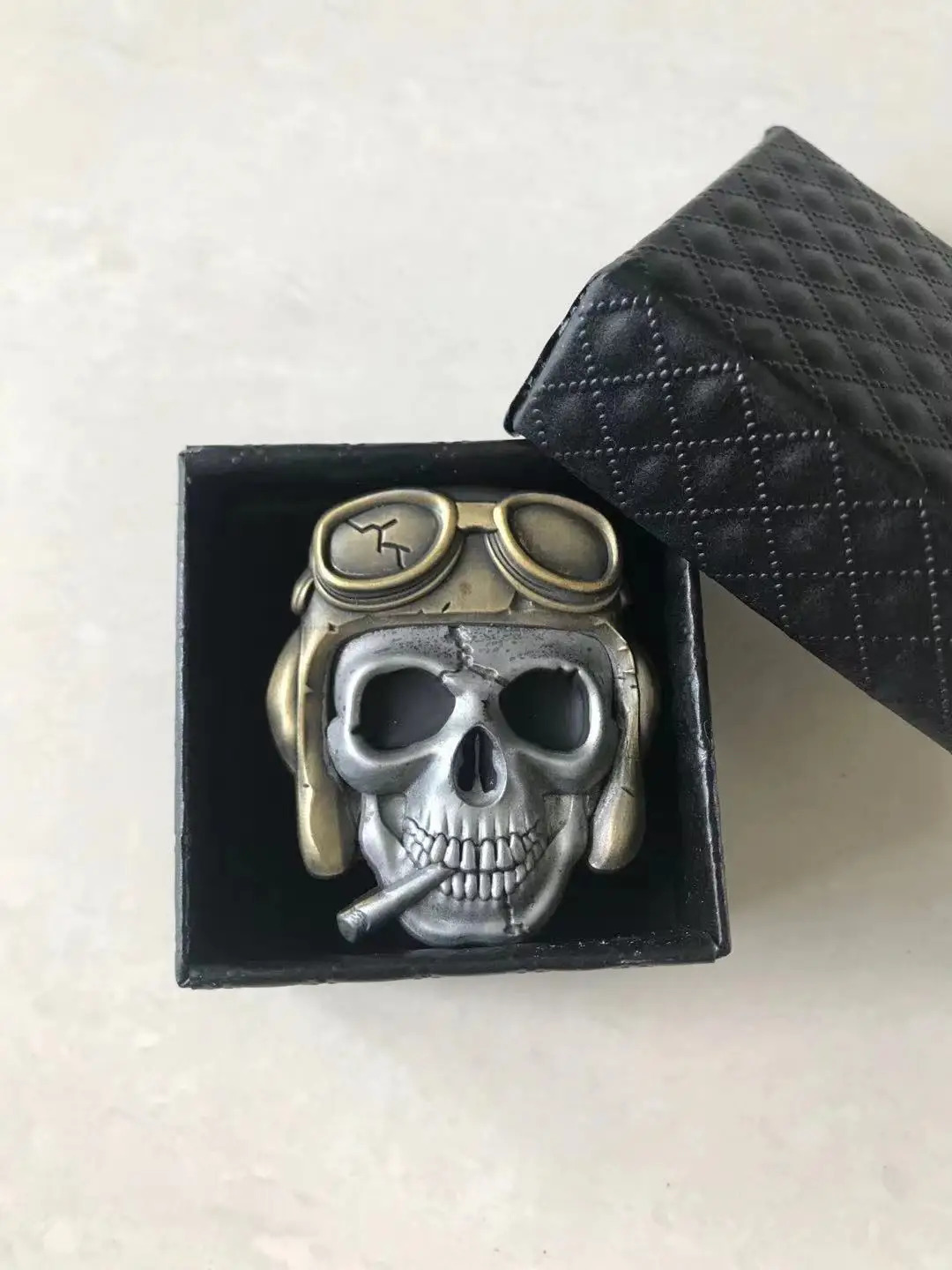 Pins Brooches Motorcycle Biker Metal Badge Skull Pilot Punk Brooches For Clothes Jackets Hat DIY Retro Collar Pin Brooch High Quality 231208