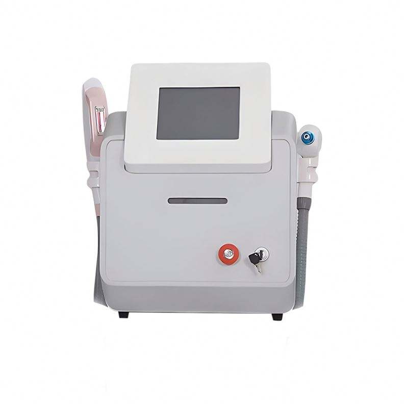 New Arrival Desktop 3 in 1 OPT IPL Hair Removal Nd Yag Pico Tattoo Washing RF Skin Tightening Whitening E Light Anti-aging Wrinkle Remover Device