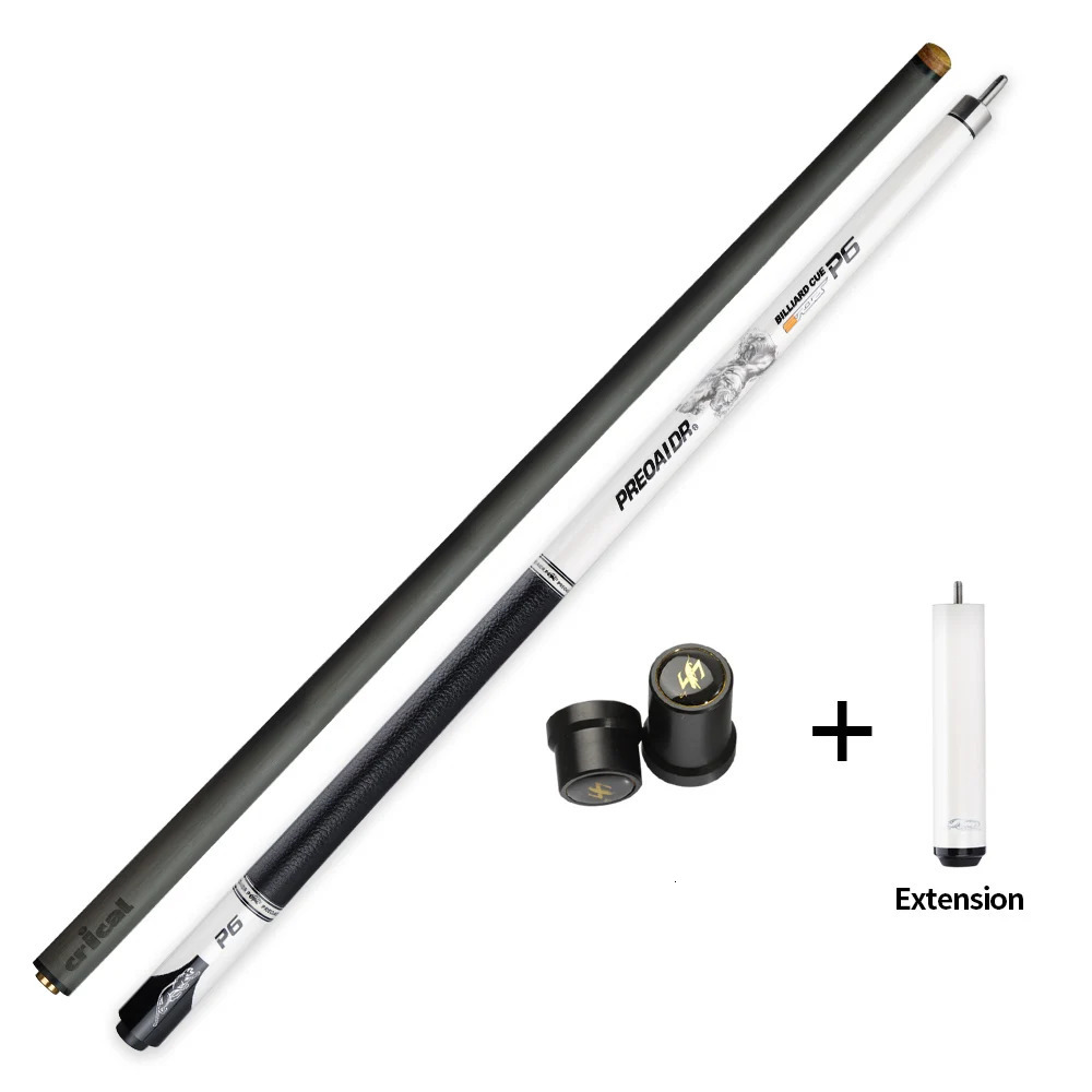 Billiard Cues PREOAIDR P6 Billiards Carbon Fiber Pool Cue Stick 115124mm Tip Uniloc Joint Technology Energy 231208