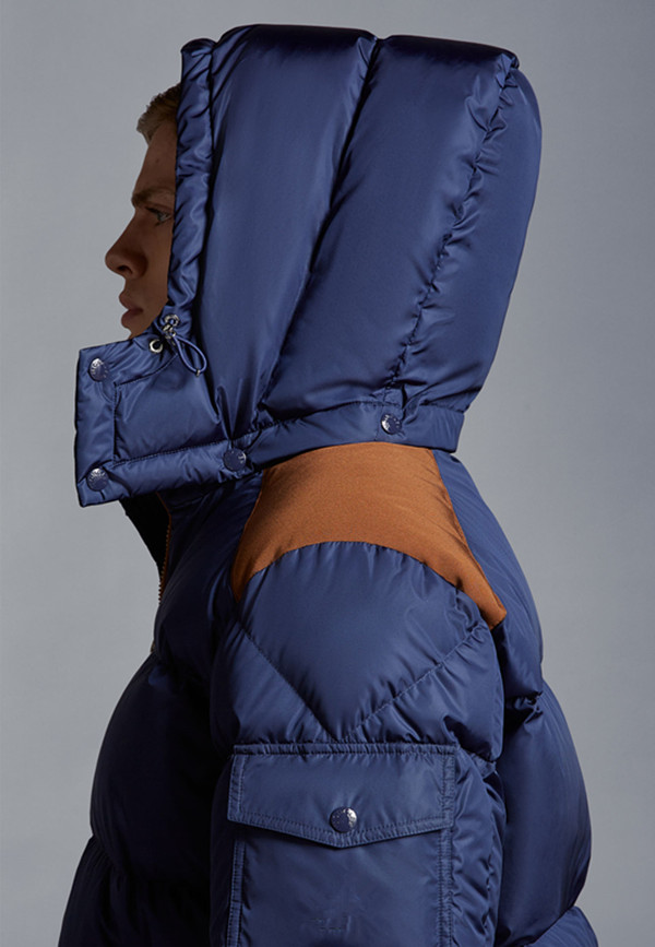 2023 Autumn Winter Men's White Duck Down Parkas Jackets Stand Collar Zipper Striped Man's Slim Short Coats MKM036