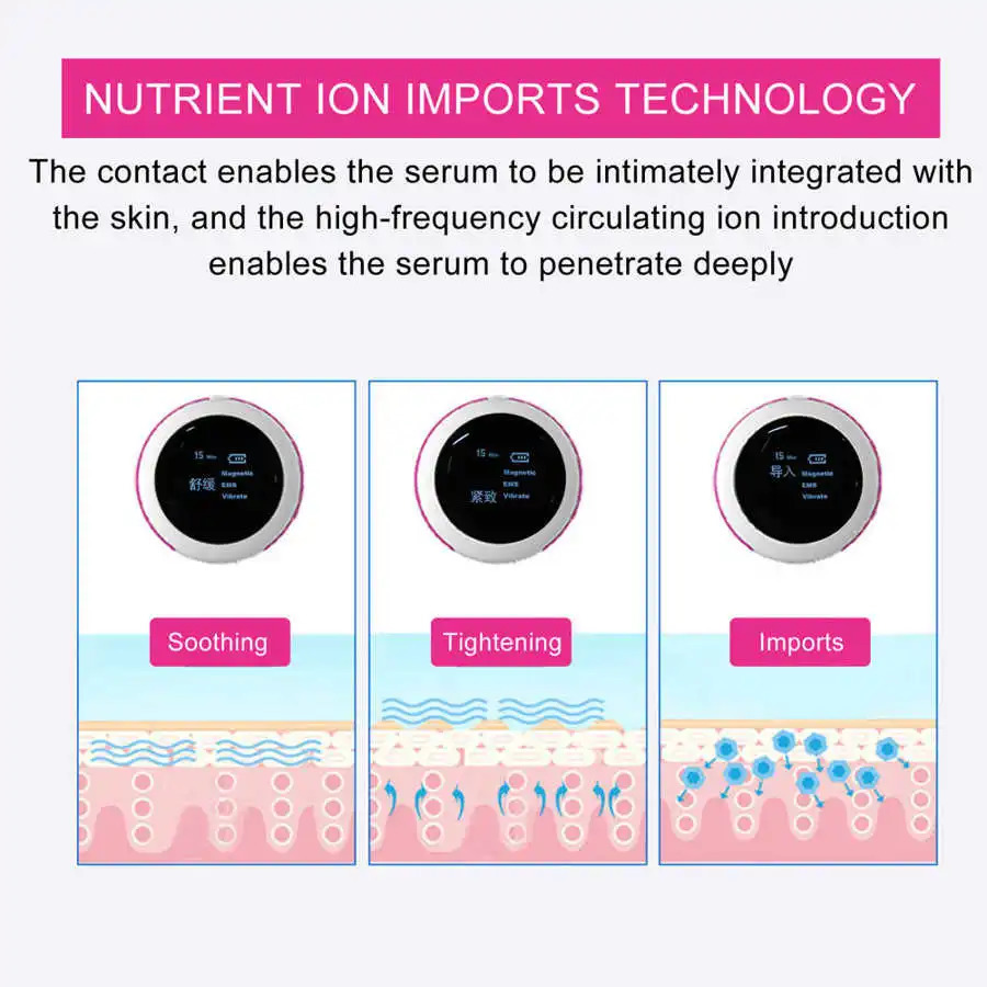 Face Massager 3D Silicone Mask Electric EMS V Shaped Magnet Massage Lifting Slimming SPA Beauty Skin Care Tool 231208