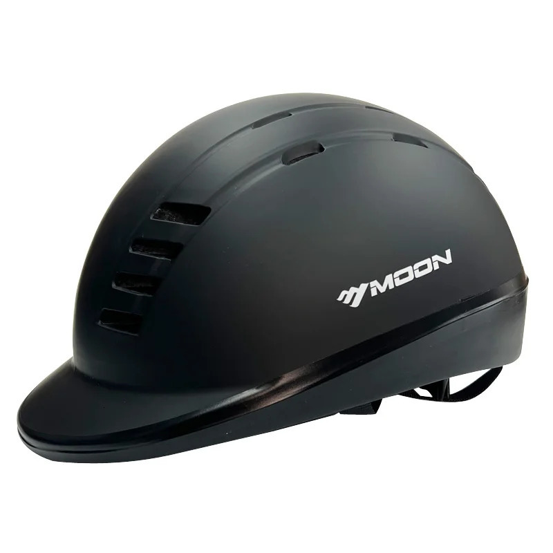 Riding Helmets MOON Equestrian Helmet Unisex Breathable Horse Riding Helmet Horse Equipment Cycling Helmets Protection Cap 48-62cm Adjustable 231208