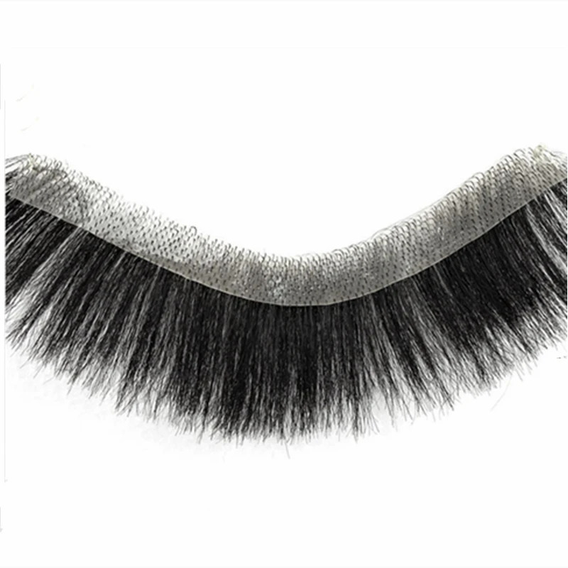 Men's Children's Wigs Men's Toupee Human Short Hairpiece Natural Forehead Hairline Patch For Men V Style Front Male Remy Hair With Thin