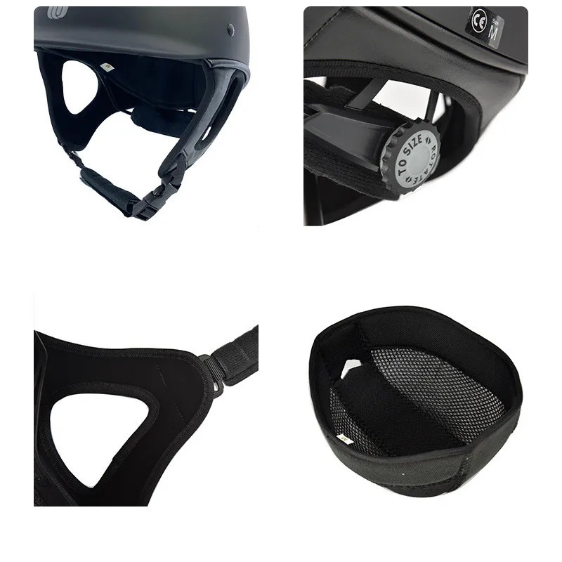 Riding Helmets Horse Riding Helmet Cover Equestrian For Women Men Kids Lightweight Riding Breathable Adjustable Horse Back Helmets Equipment 231208