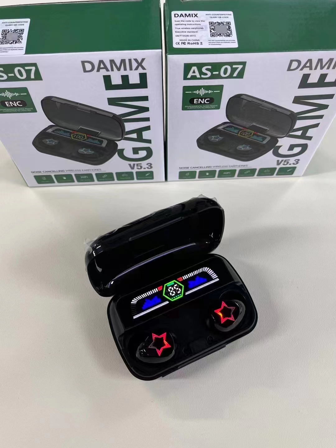 Stocks in US Wirless earphones real serial NO.connect Rename Wireless Bluetooth Headphones In-Ear tws earbuds Shipment from US warehouse