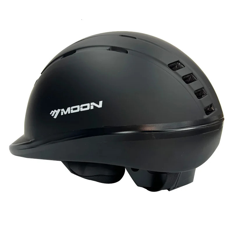 Riding Helmets MOON Equestrian Helmet Unisex Breathable Horse Riding Helmet Horse Equipment Cycling Helmets Protection Cap 48-62cm Adjustable 231208