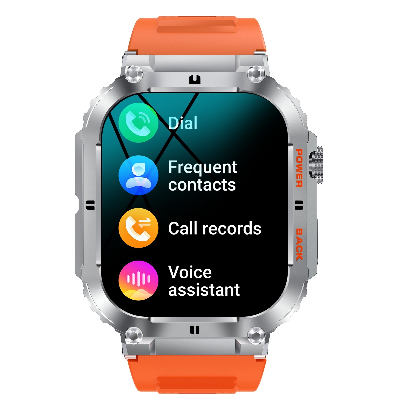 K57 Pro Smart Watch Men 1.96 IPS 400mAh Heart Rate Monitor Blood Oxygen IP68 Waterproof Outdoor Timer Weather Sport Smartwatch