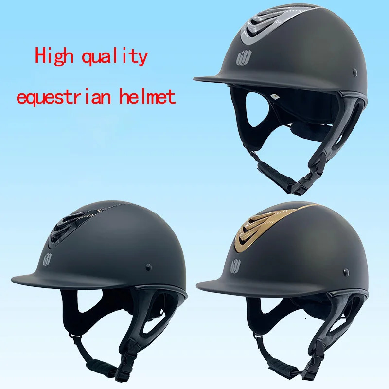 Riding Helmets Equestrian Helmets Children's adults Protective Breathable Harness Supplies Riding Helmet Hats 231208