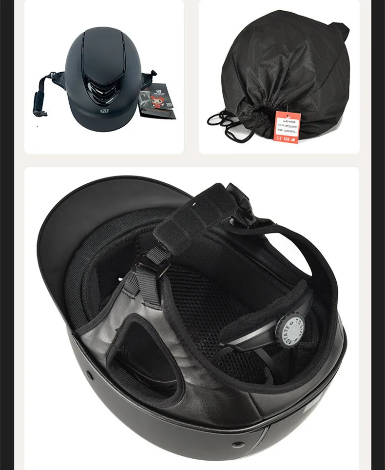 Riding Helmets Horse Riding Helmet Cover Equestrian For Women Men Kids Lightweight Riding Breathable Adjustable Horse Back Helmets Equipment 231208
