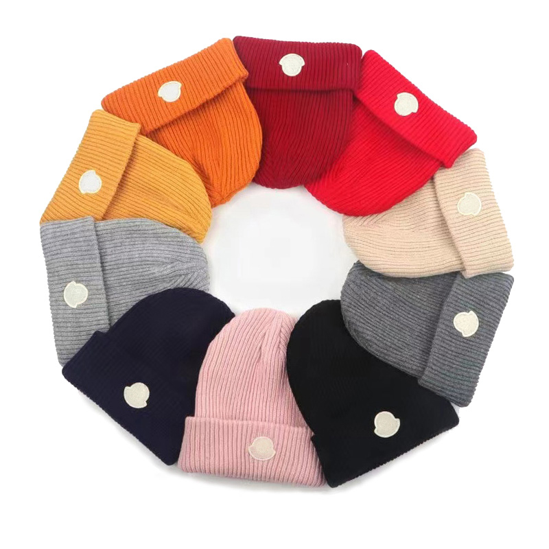 Beanie/Skull Caps Designer Hat Men's and Women's Couple Autumn and Winter Knitted Cap Luxury Letter Cashmere Hat 1 1 MonceIr Craft Beanie/Skull Caps