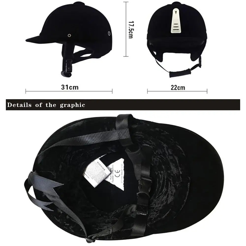 Riding Helmets LOCLE CE Certification Horse Rider Helmets Equestrian Men Women Children Durable Safety Half Cover Horse Riding Helmet 50-62cm 231208