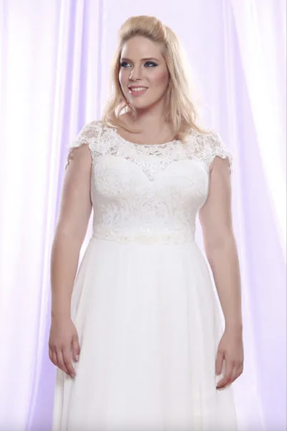 Cheap Lace Plus Size Dresses Jewel Neck A e White Bohemian Wedding Dress or Length Chiffon Beach Robe De Mariee
