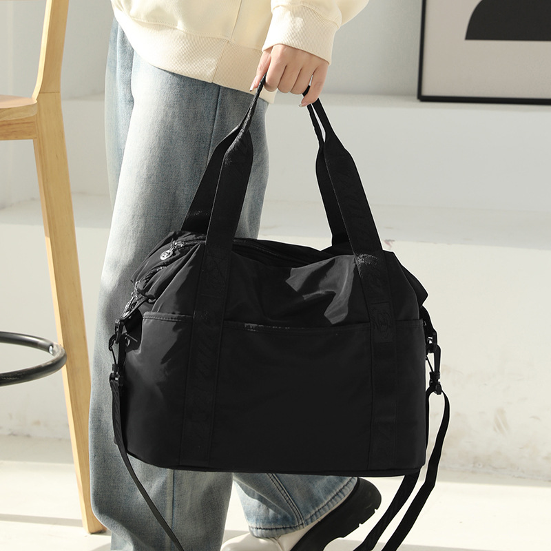Uu-1823 Unisex Sports Fiess Portable Oxford Cloth Outdoor Bags Large Capacity Nylon Travel Yoga Shoulder Tote Bag