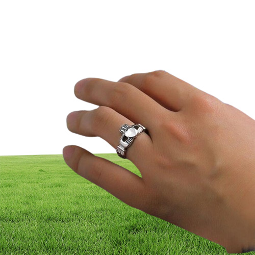 Whole New Brand Designer Ladies Claddagh Stainless Steel Skull Rings For Women Wedding Party