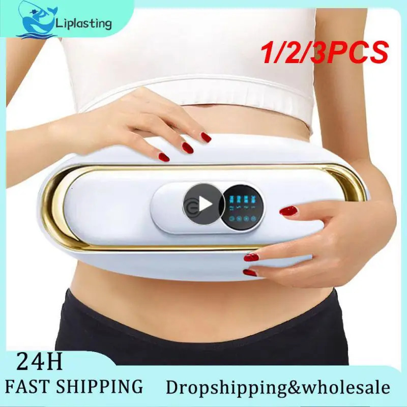 Core Abdominal Trainers 1/2/3PCS Slimming Machine Weight Loss Lazy Big Belly Full Body Thin Waist Stovepipe Fat Burning Body Cellulite Massager Fitnes