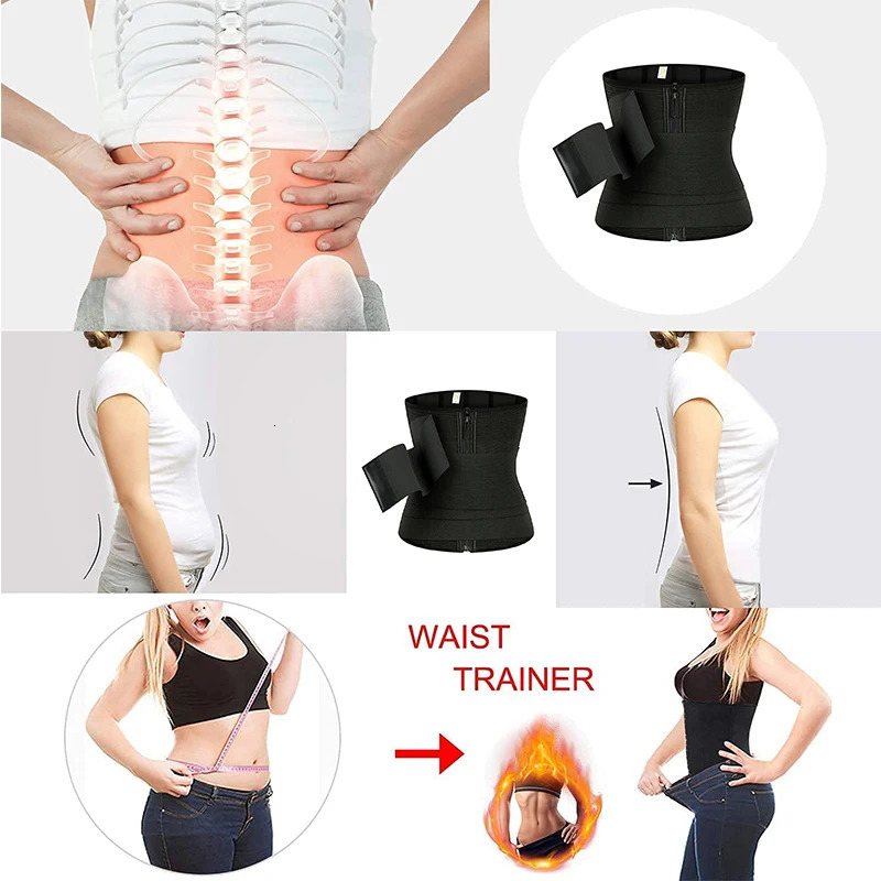 Waist Tummy Shaper Waist Trainer Body Shaper Trimmer Belt Belly Tummy Control Wrap Slimming Sheath Woman Flat Belly shapewear Women Bands Dropshipp 23