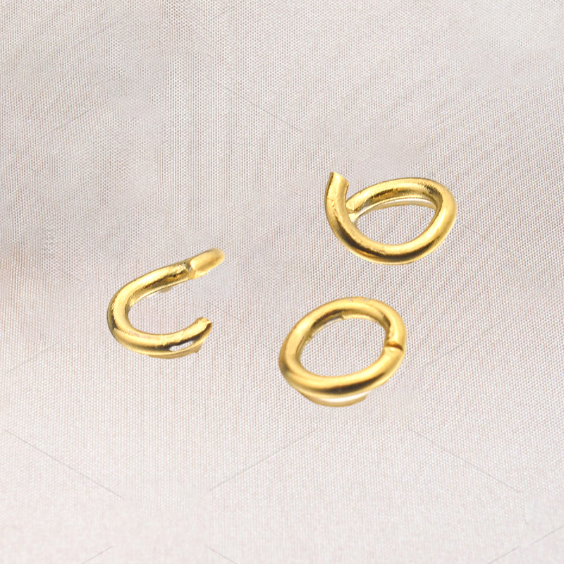 1000pcslot Gold silver Stainless Steel Open Jump Rings 4568mm Split Rings Connectors for DIY Ewelry Findings Making