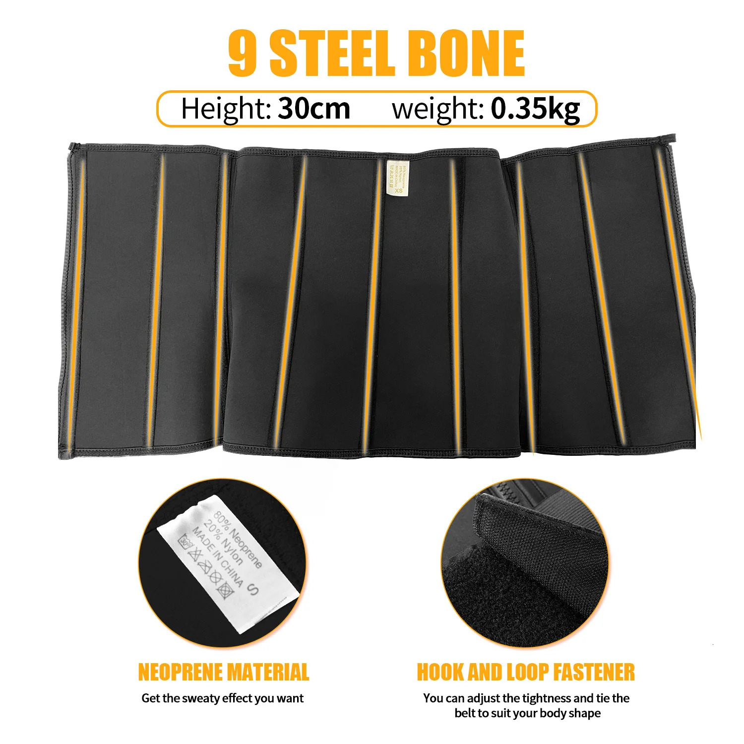 Waist Tummy Shaper Waist Trainer Body Shaper Trimmer Belt Belly Tummy Control Wrap Slimming Sheath Woman Flat Belly shapewear Women Bands Dropshipp 23