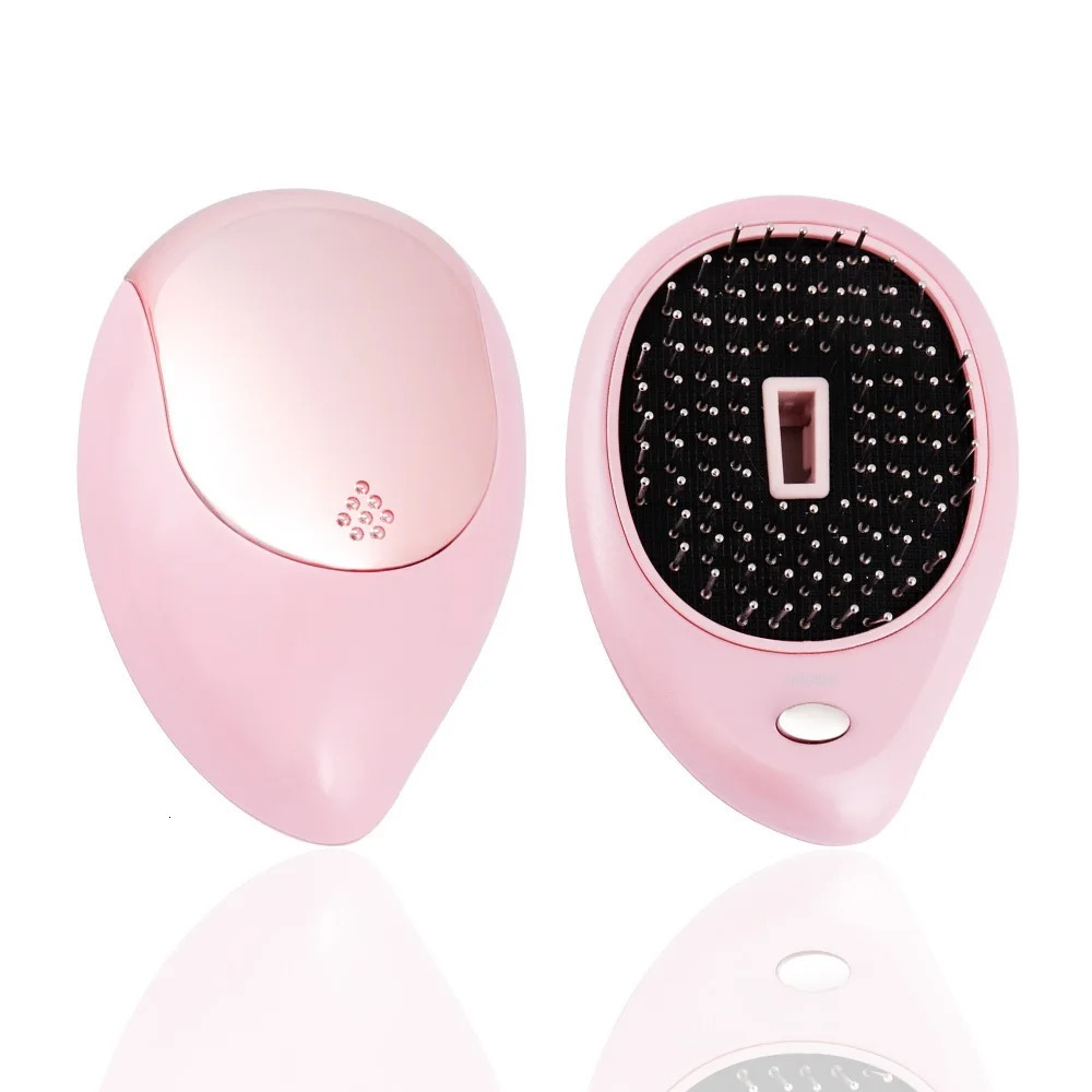 Head Massager Electric Ionic Hair Massage Comb Hair Scalp Massager Negative Ion Anti Hair Loss Comb Relieve Headaches Reduce Hair Frizz Brush 231211