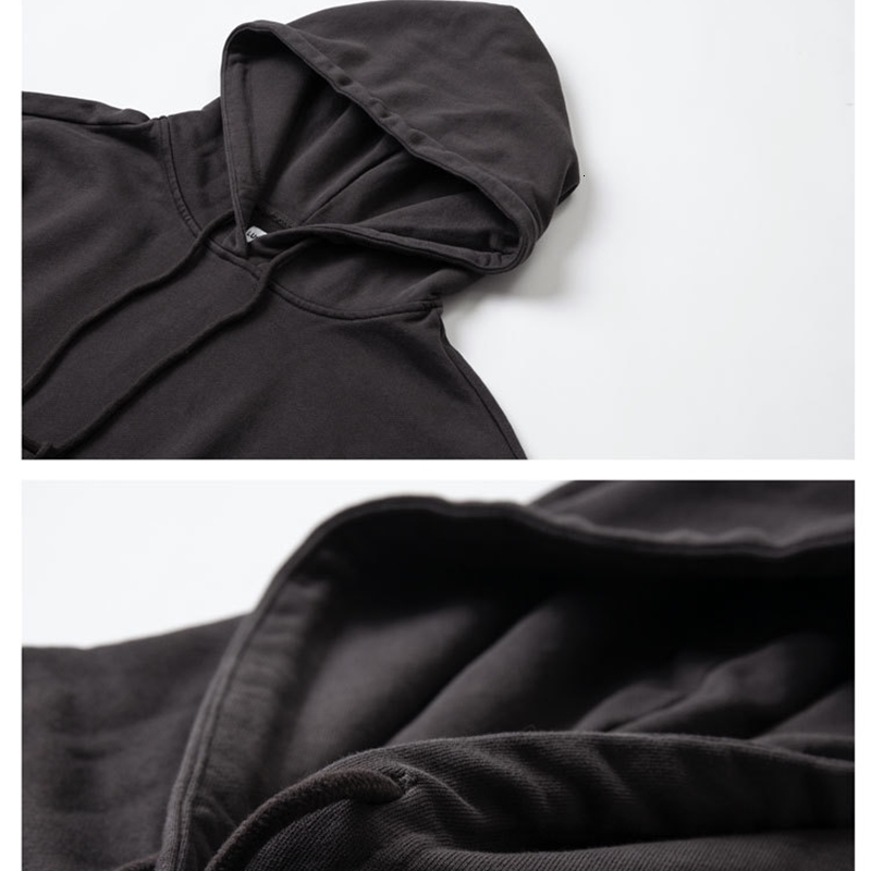 Men's Hoodies Sweatshirts ABOORUN Men's Fashion Denim Patchwork Sweatshirts Hi Street Broken Hole Pullover Hoodies for Male 231208