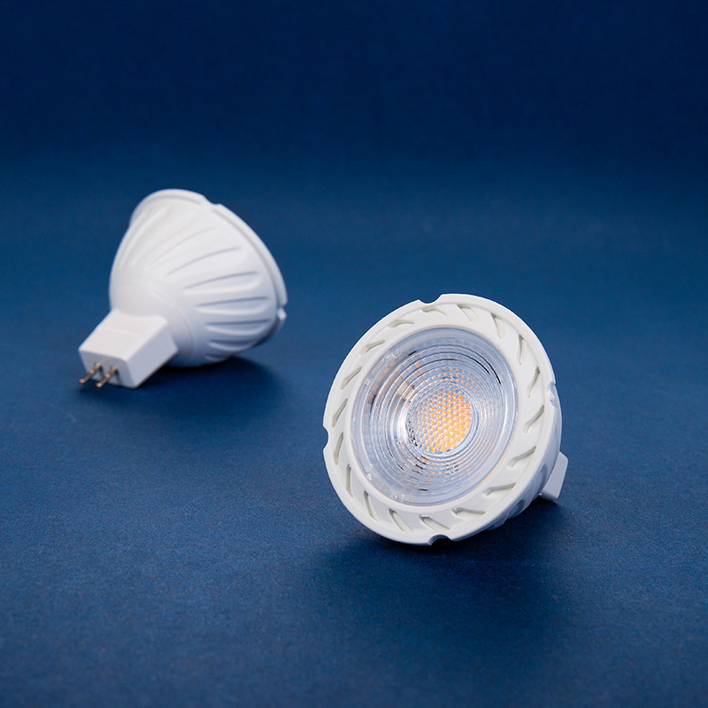 Dimmable 6W COB LED Spotlight for Recessed Lighting MR16 GU5.3 GU10 E27 Base 110V 220V