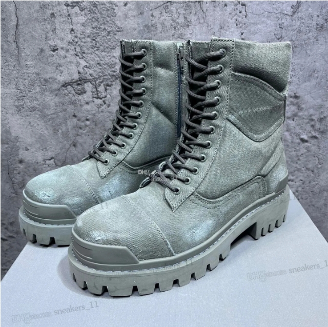 Boots Strike Combat 20mm Designer Men Women Paris Cowboy fashion Retro High Knight luxury Platform SERGENT DERBY Size 35-45 Z250909