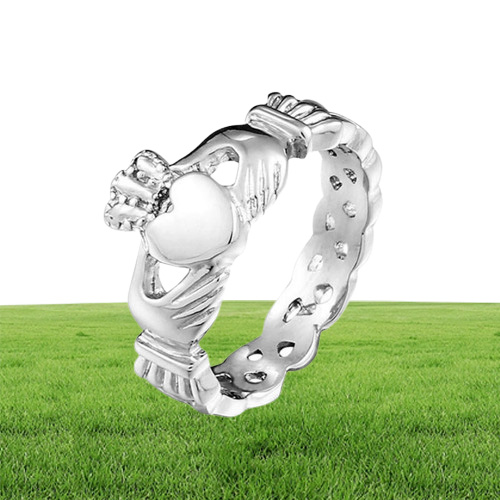 Whole New Brand Designer Ladies Claddagh Stainless Steel Skull Rings For Women Wedding Party