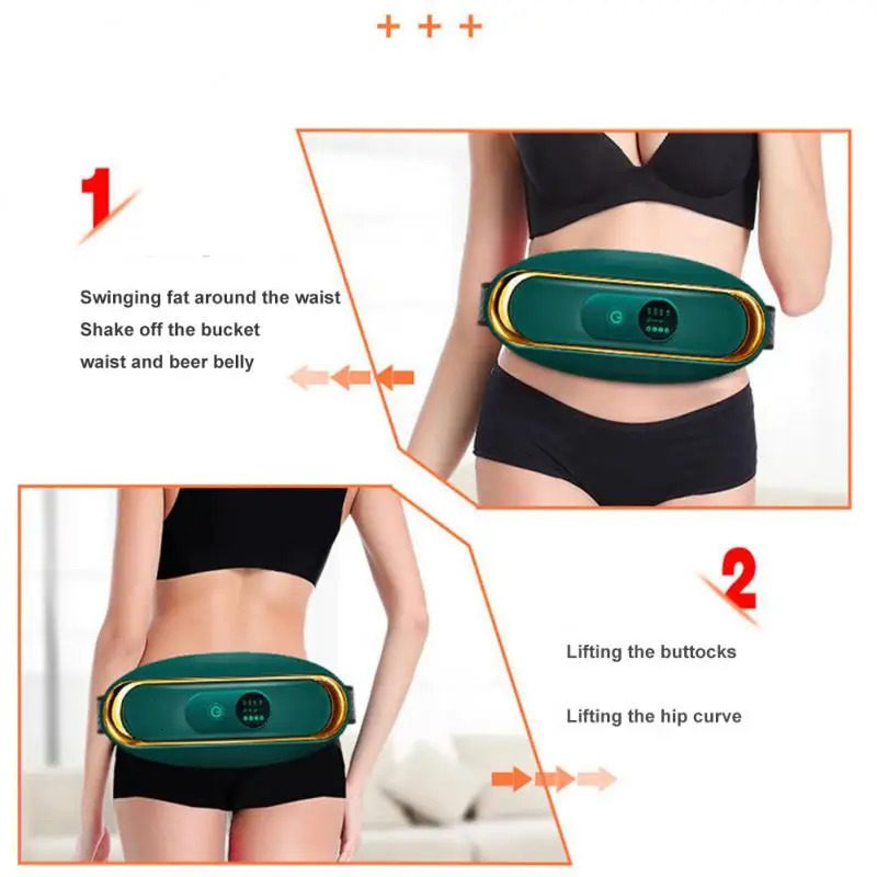 Core Abdominal Trainers 1/2/3PCS Slimming Machine Weight Loss Lazy Big Belly Full Body Thin Waist Stovepipe Fat Burning Body Cellulite Massager Fitnes