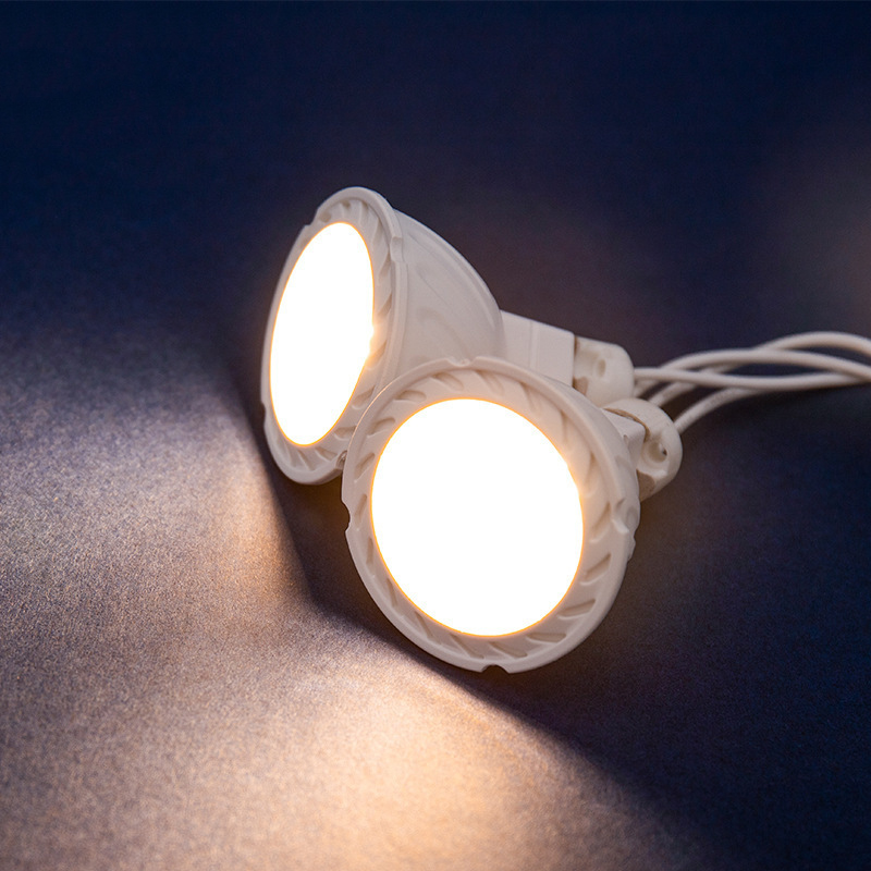Dimmable 6W COB LED Spotlight for Recessed Lighting MR16 GU5.3 GU10 E27 Base 110V 220V