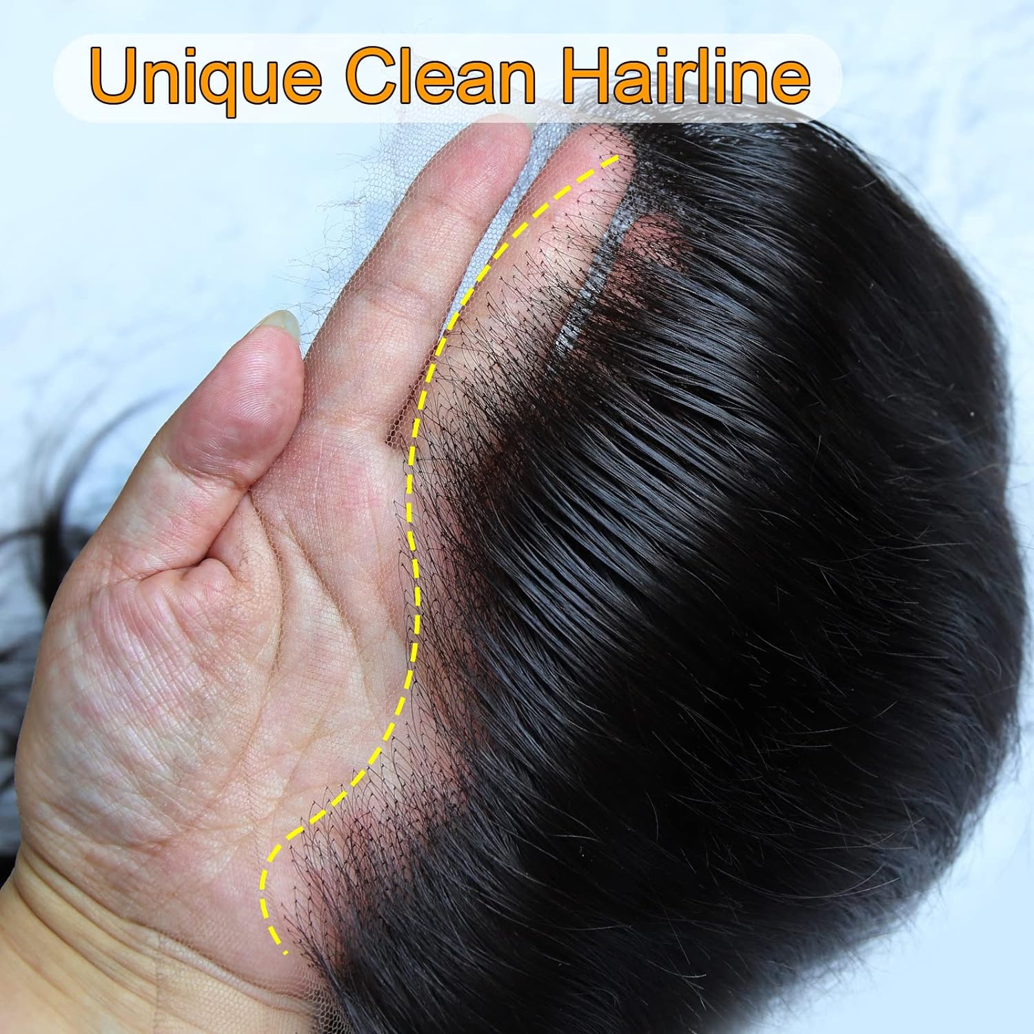 Silky Straight Human Hair Ultra-Thin HD Wigs 4X4 5X5 6X6 7X7 13X4 13X6 Swiss Lace Bleach Knots Pre Plucked Natural Hairline For Black Women